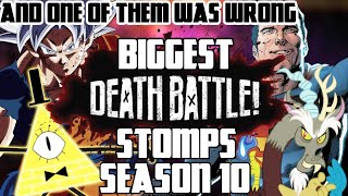 Most Unfair DEATH BATTLE Episodes Season 10 [upl. by Ainez221]