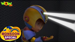 Vir Hand Powers  Vir The Robot Boy Monsoon Special Compilation  52  Cartoon for kids wowkidz [upl. by Norehs19]