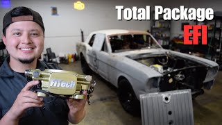 FiTech Total Package  ScrapStang gets Fuel Injection [upl. by Marola993]