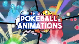 All Poké Ball Animations in Pokémon Diamond amp Pearl  Gen 4 [upl. by Sitnerp]