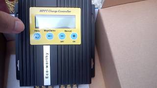 Chinese MPPT Charge Controller Best Value Review w Manual [upl. by Jabin]