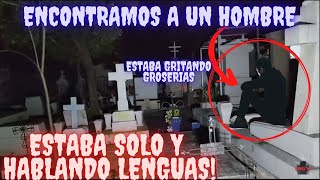 Hombre en panteón hablando en lenguas extrañas😰 [upl. by Conlin226]