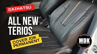 9 daihatsu ALL NEW TERIOS cover jok permanent bahan premium microfiber [upl. by Apps]