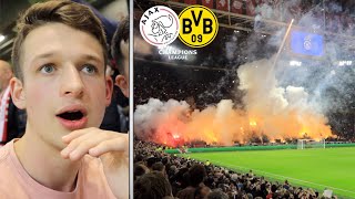 SPECIAL ATMOSPHERE at AJAX vs BORUSSIA DORTMUND [upl. by Dasie]