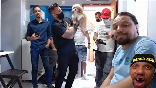 GABRIEL MONTEIRO INVADE LIVE DO BLUEZAO E LEVA SEU CACHORRO [upl. by Nea]