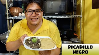 PICADILLO NEGRO DELICIOSA RECETA YUCATECA LA RECETA COMPLETA LA ENCUENTRAN EN LA DESCRIPCIÓN [upl. by Nirehs253]