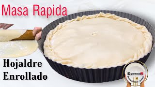 🔴MASA de Tarta de HOJALDRE Fácil y Rápida  Aprende a Hacerla [upl. by Aissak]