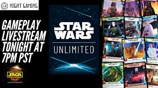 Special Guest Banana Crapshoot from SAGA Star Wars Unlimited Gameplay Livestream [upl. by Notsew815]