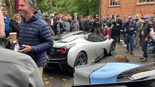 Gordon Murray T50 at Bicester Scramble October 2024 [upl. by Ennayar]