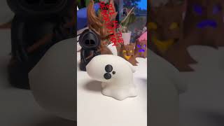 Cute curious Halloween ghost 3d printed halloween 3dprinting [upl. by Mcfarland]