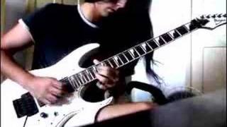 Iron Maiden  Hallowed Be Thy Name solo by Leandro Cesar [upl. by Aznecniv38]