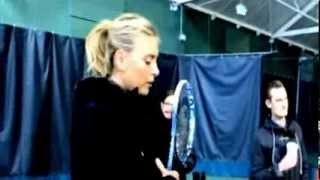 Maria Sharapova Sochi Olympic shoot  behind the scenes [upl. by Artkele]