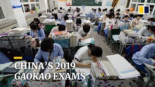 Chinas 2019 gaokao exams [upl. by Austreng]