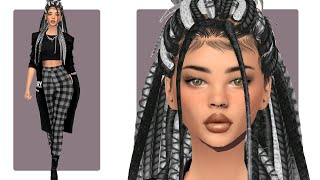 Kloe Dugan Sims 4 CAS  CC Folder amp Sims Download [upl. by Nahsez817]