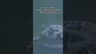 This Is Why Kyle Larson Hates Plate Racing nascardriver nascar [upl. by Gastineau]