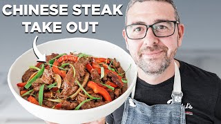 Making Pepper Steak That’s BETTER than Takeout [upl. by Atsirak]