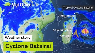 Cyclone Batsirai Latest 030222 [upl. by Nyvek]