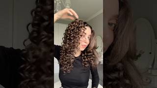 saç saçşekillendirme hair hairstyle hairtutorial curls [upl. by Duky382]