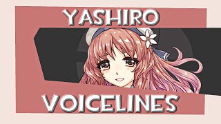 All Yashiro Voicelines Kancolle [upl. by Leksehc183]