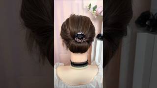 hair style girl simple and easy for long hair hairhacks hairtutorial hair hairstyle [upl. by Nednyl]