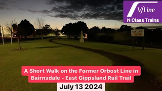 A Short Walk on the Former Orbost Line in Bairnsdale  East Gippsland Rail Trail [upl. by Roselia250]