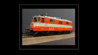 Roco HO 7510002 SBB Re44 II DCC Sound [upl. by Nomsed]