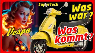 Vespa GTS 300 SuperTech  limitiertes Sondemodell 75 Jahre [upl. by Grados]