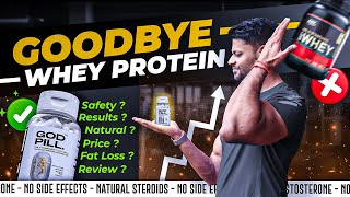 GODPILL  NATURAL STEROID WITH NO SIDE EFFECTS  gym health bodybuilding [upl. by Valaria]