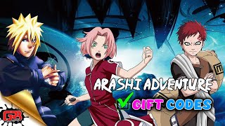 Arashi Adventure 💯Working 🎁7 Gift Code  Gameplay Android  APK [upl. by Kral]