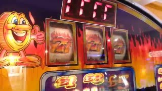 Red Hot Roll Fruit Machine £10 Challenge at Bunn Leisure Selsey [upl. by Latisha]