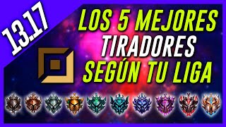 1317 Los 5 mejores ADC del parche desde Hierro hasta Challenger  League of Legends [upl. by Kristel]