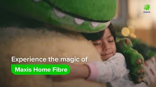 Maxis Home Fibre Magic At Home [upl. by Annaicul732]