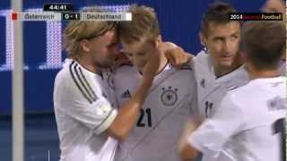 Österreich Deutschland 01 Marco Reus ard WM 2014 Qualifikation [upl. by Samaj]