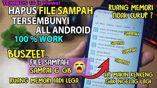 Ruang Memori Penuh Begini Cara Mengatasi Ruang Memori HP Penuh Android  File Sampah Hilang Total [upl. by Analihp]