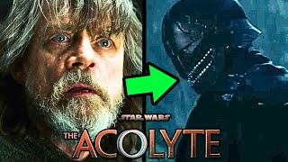 THE ACOLYTE VILLAIN WAS MENTIONED IN THE LAST JEDI [upl. by Ellenwahs]