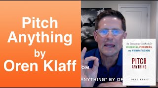 Book Review Pitch Anything by Oren Klaff [upl. by Thaine]