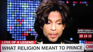 Prince at his Kingdom Hall of Jehovahs Witnesses [upl. by Arrehs]