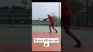 Tennis Drop Shot 🥵🤯 shorts youtubeshorts tennis viralvideo [upl. by Phedra]