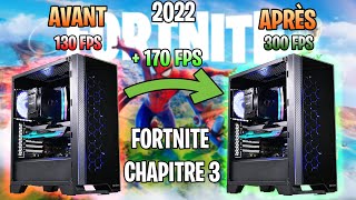 Optimisé son pc pour Fortnite en 2022  la solution   Fortnite Chapitre 3 2022 [upl. by Tingey]