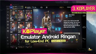 Cara Instal Koplayer Terbaru  Pilihan Emulator Android Ringan di PC  Laptop Low Specs [upl. by Merci]