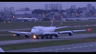 Plane Spotting in GRU Airport  Guarulhos SBGR Sao Paulo [upl. by Idissac223]