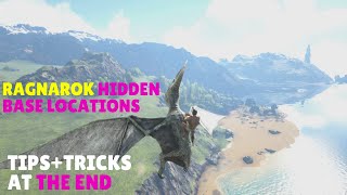 Ark HIDDEN BASE LOCATIONS Ragnarok [upl. by Amlus]