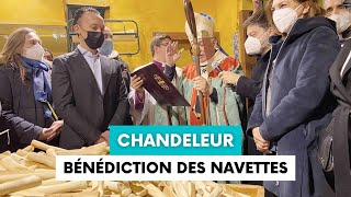 Chandeleur  la bénédiction des navettes de SaintVictor à Marseille [upl. by Ellecrag390]