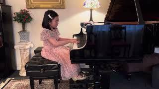 Olivia Li7 playing Grieg Notturno Op54 No4 [upl. by Surtemed720]