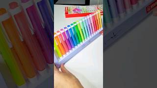 Stabilo Swing Cool Highlighter Set ASMR 🖍💜💗💙💚💛❤ [upl. by Ecilahs]