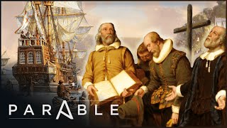 Charting the Mayflower Pilgrim Fathers Brave Voyage Parable [upl. by Acsot399]