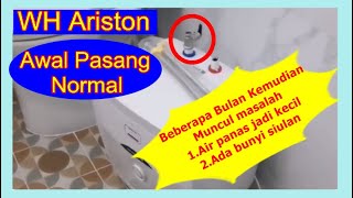 Cara mengatasi water heater air panas keluar kecil dan ada bunyi siul [upl. by Yelrak706]