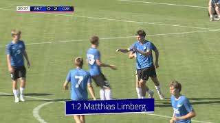 U19 maavõistlused 2024 Eesti  Tšehhi 23 09092024 [upl. by Paver]