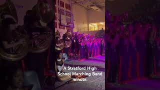 A Stratford high school marching band minute [upl. by Avert903]