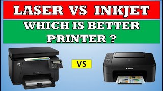 Inkjet vs Laser Printers  Which is better [upl. by Nonnek569]